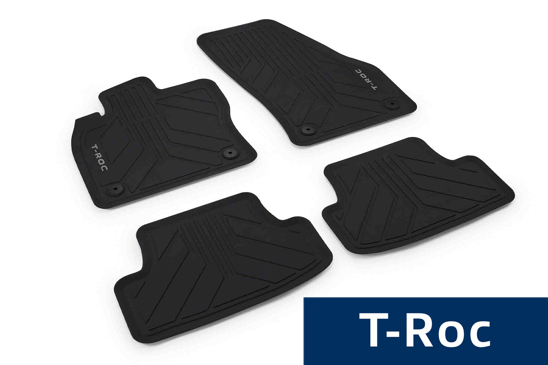 Gummifußmatten Allwetterfußmatten Set vorne und hinten T-Roc | 2GA061500 82V VW