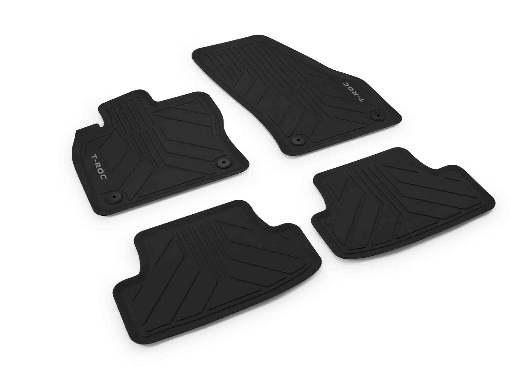 Gummifußmatten Allwetterfußmatten Set vorne und hinten T-Roc | 2GA061500 82V VW