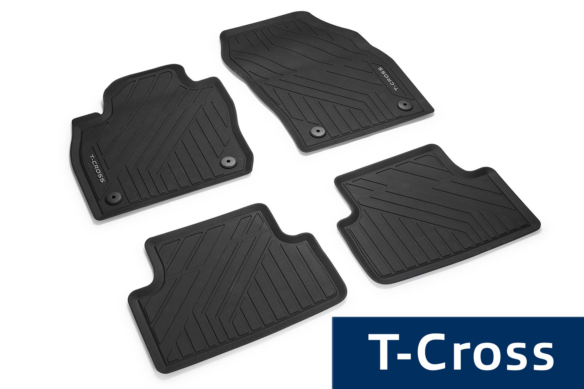 Gummifußmatten Allwetterfußmatten Set vorne und hinten T-cross| 2GM061500 82VVW