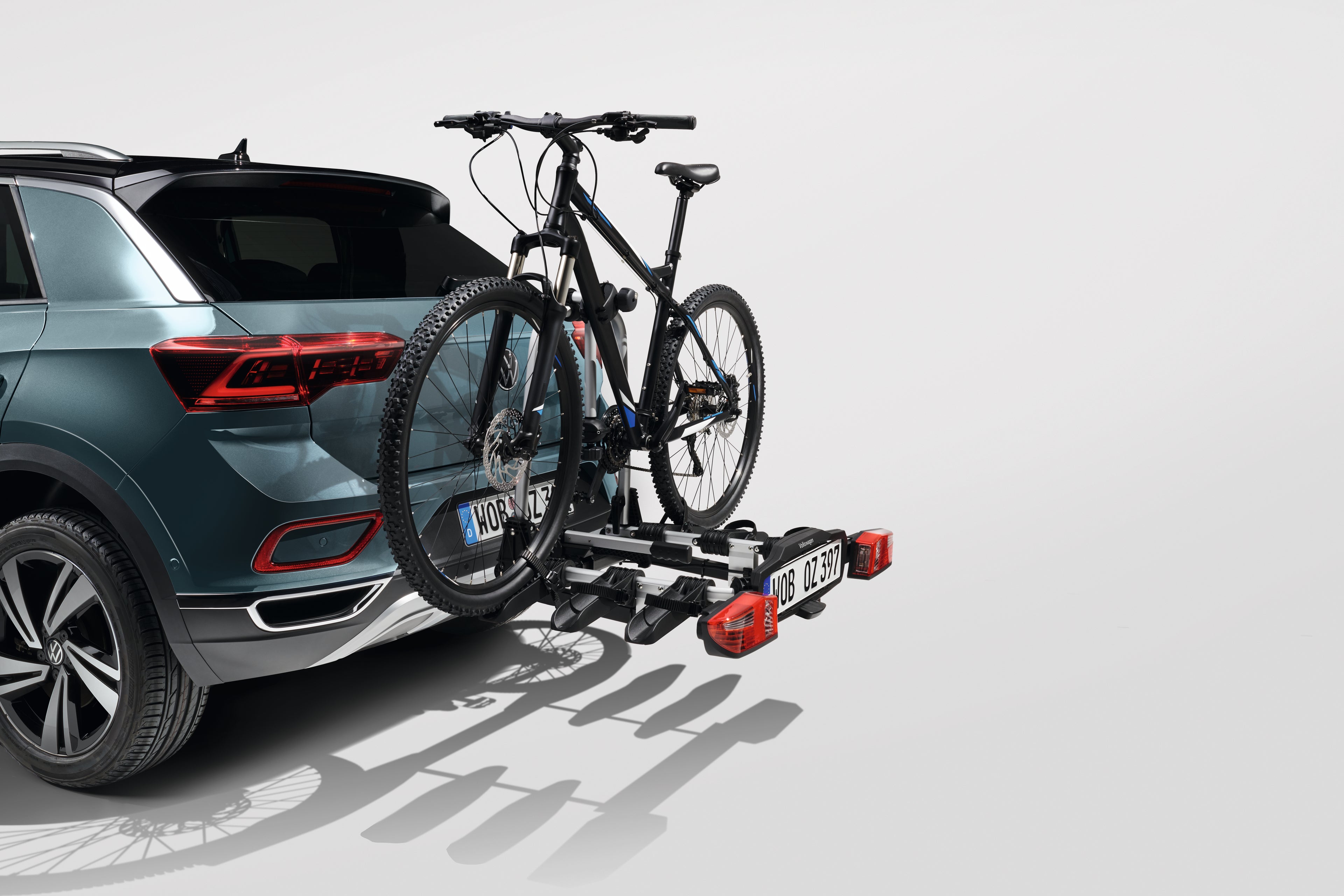 Volkswagen Fahrradträger, 3 Fahrräder, klappbar, faltbar, Compact III