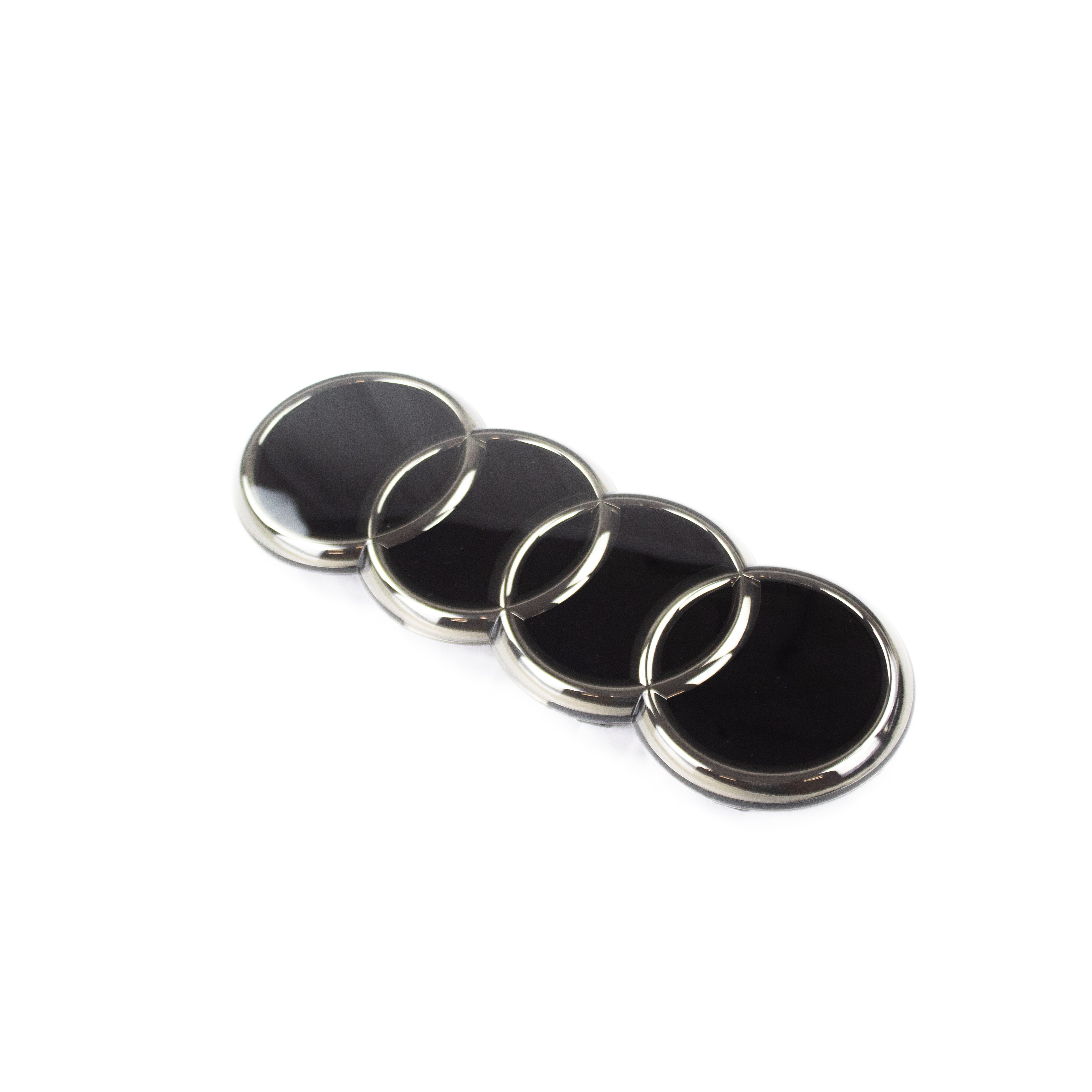 Original Audi Ringe Front schwarz | Q4 e-tron / Sportback | 89A071801