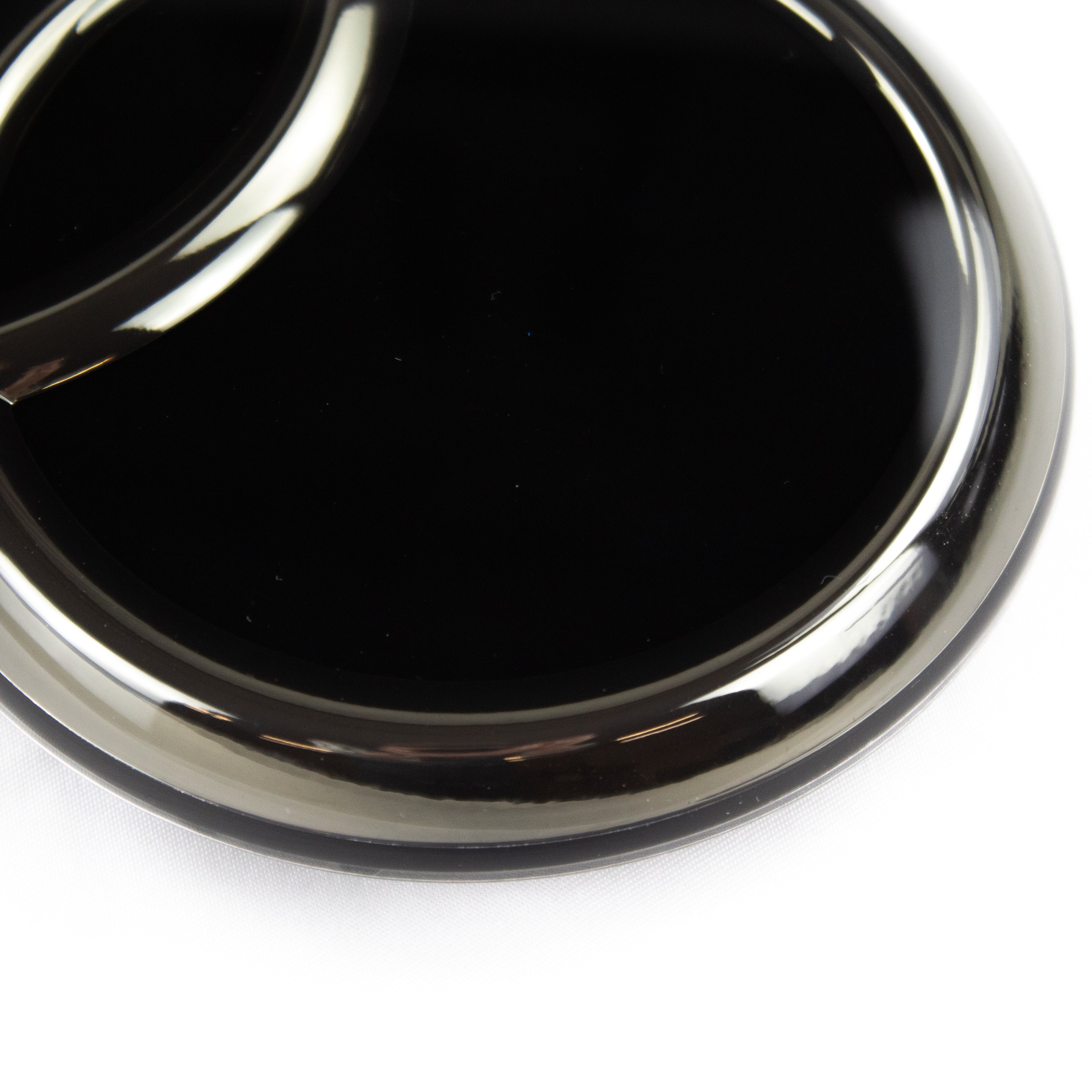 Original Audi Ringe Front schwarz | Q4 e-tron / Sportback | 89A071801