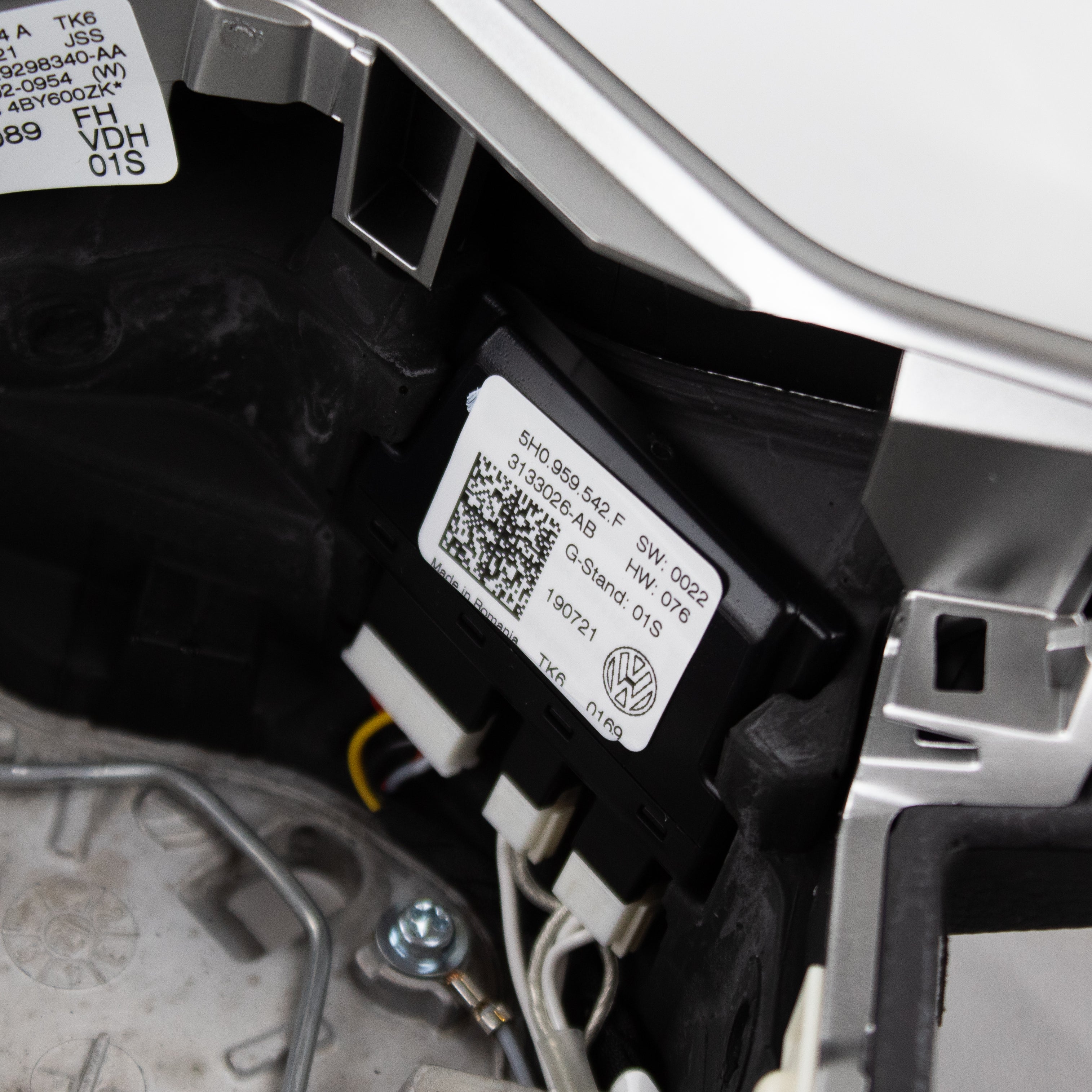 Original Volkswagen Lederlenkrad Multifunktionslenker | 5H0419089FHVDH