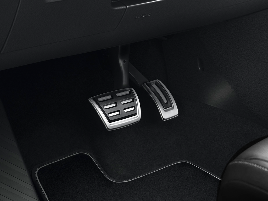 Edelstahl-Pedalkappen-Set für DSG | 5G1064205 Volkswagen