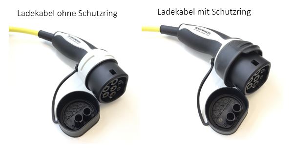 Schutzring für Ladestecker Typ 2 | 12E971874A Volkswagen Audi Seat Skoda