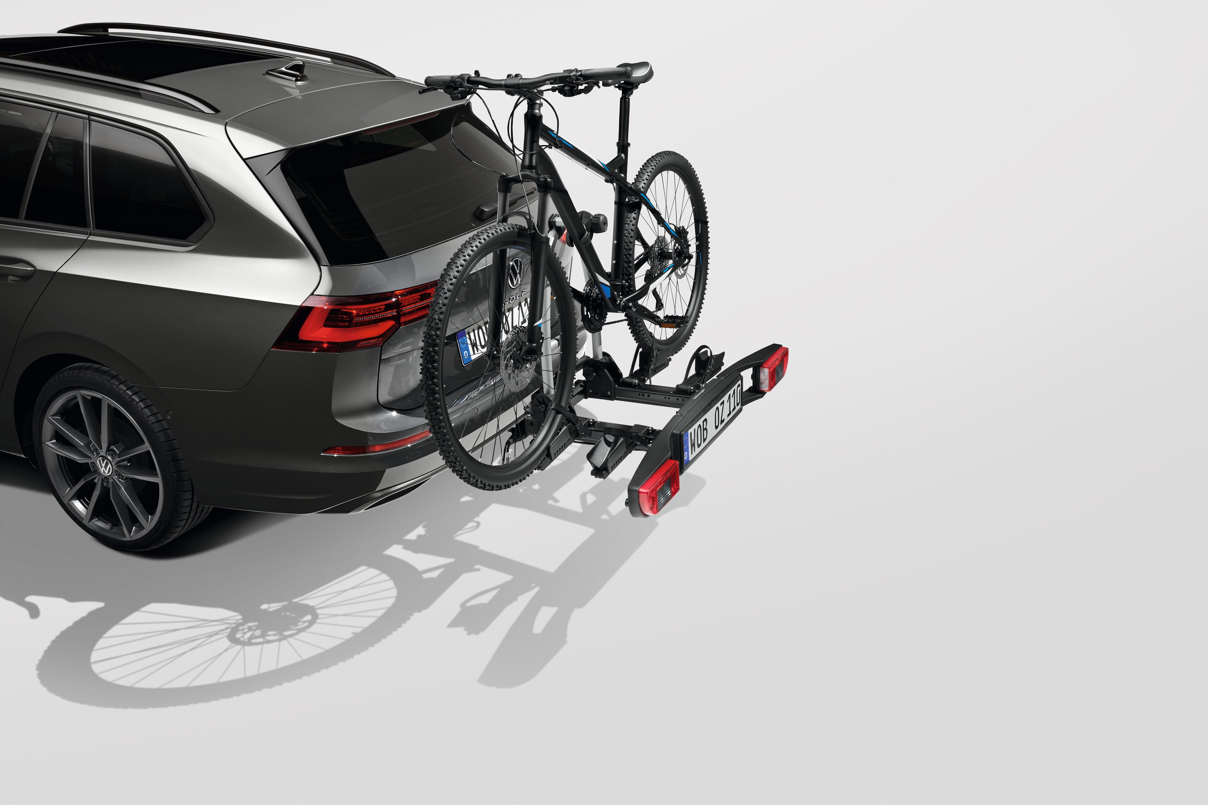 Volkswagen Fahrradträger, 2 Fahrräder, faltbar, Basic Flex