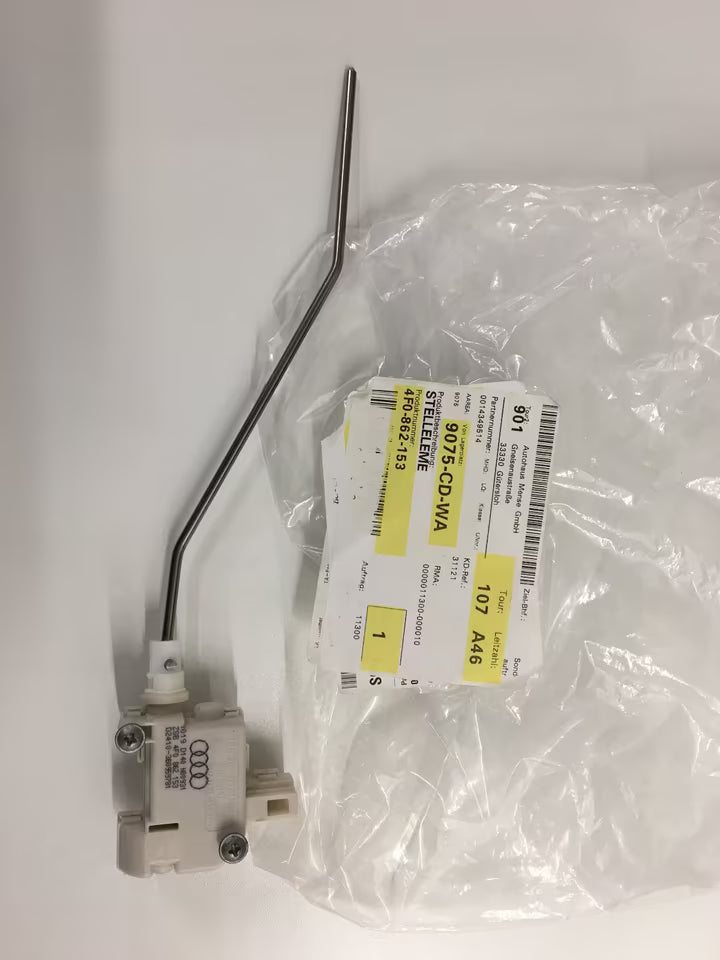 Neu Audi A6 4F Stellelement Tankklappe 4F0862153