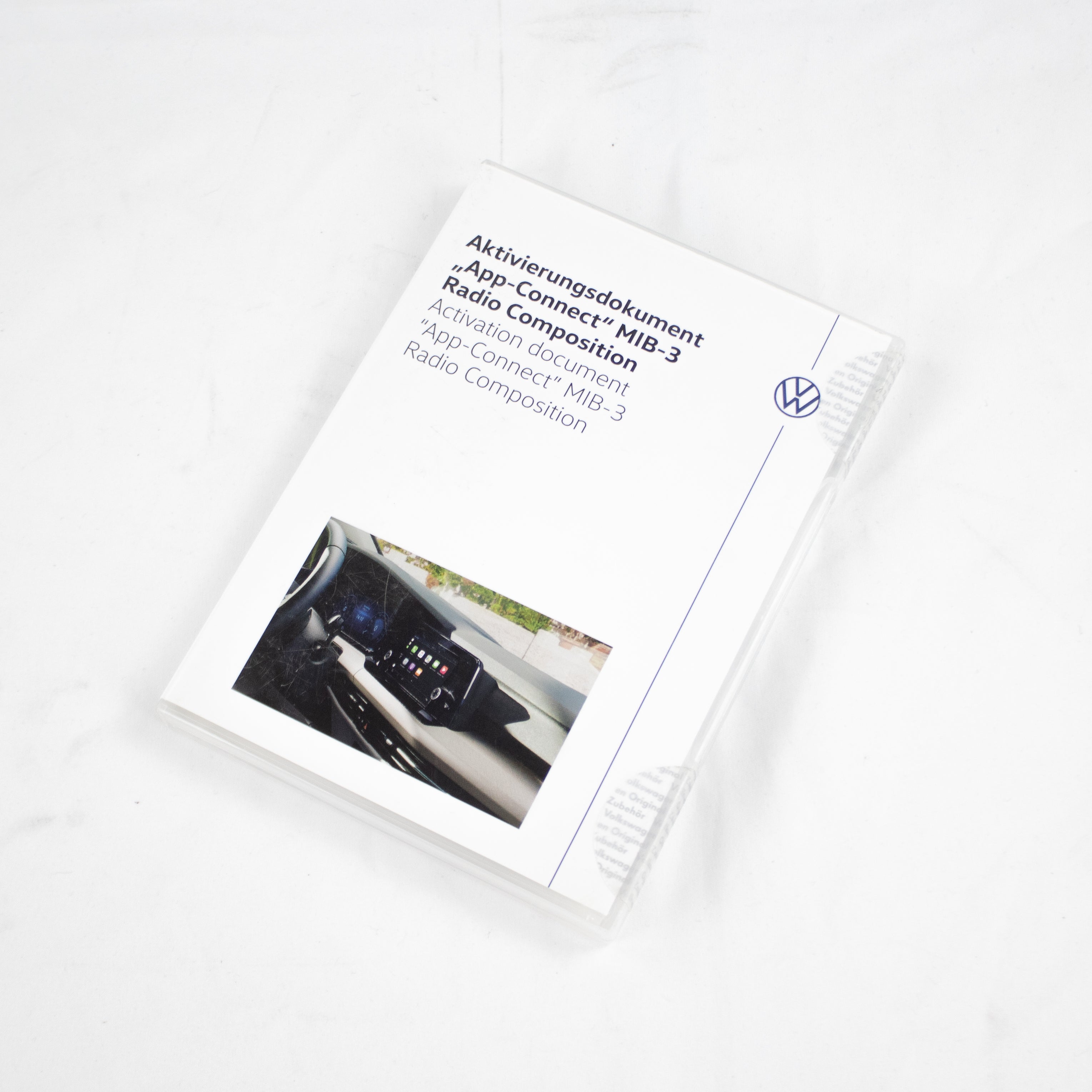 Original Volkswagen App-Connect Aktivierungsdokument | 5H0054830
