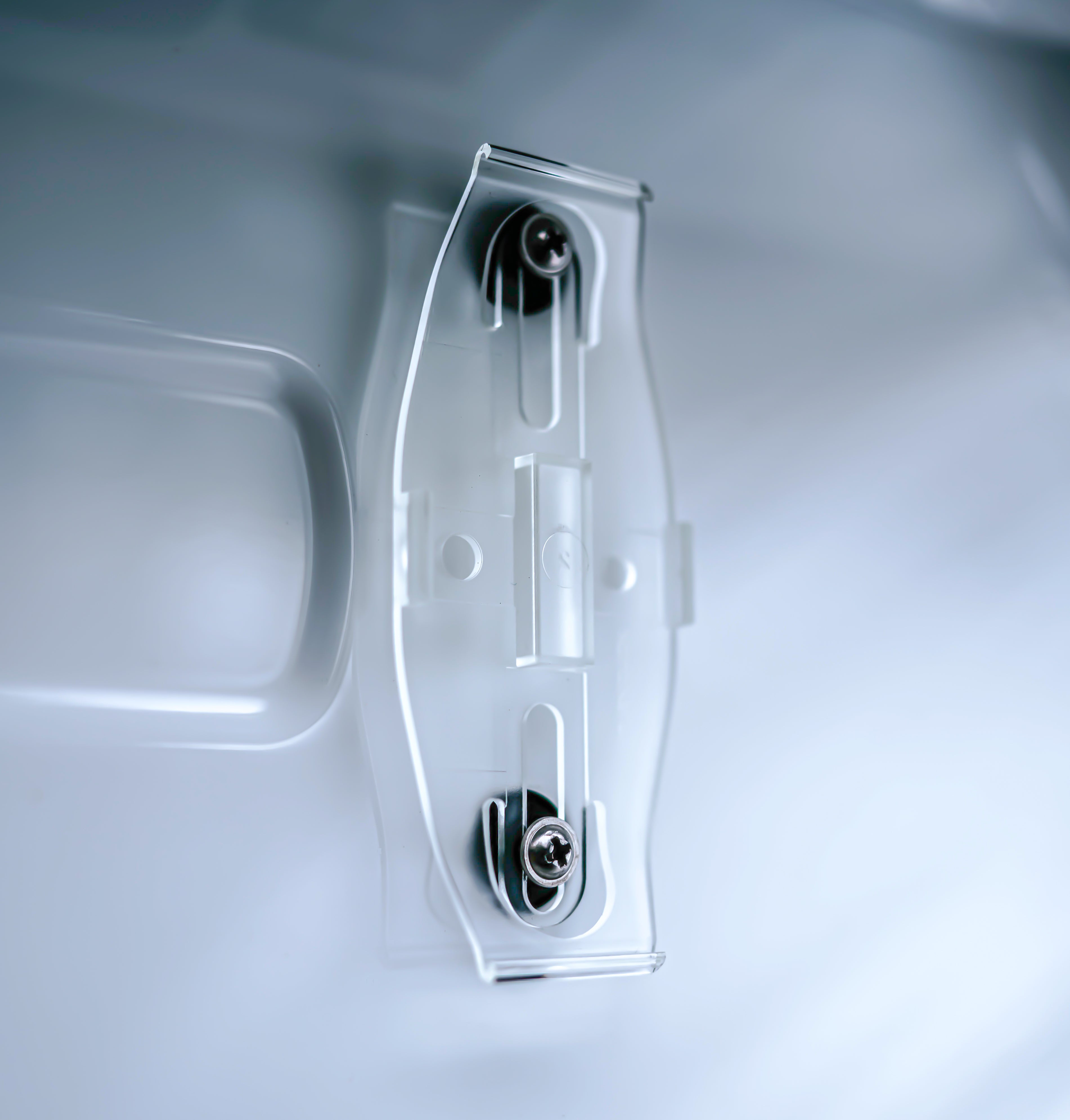 Plexiclick® Kennzeichenhalter | Transparent