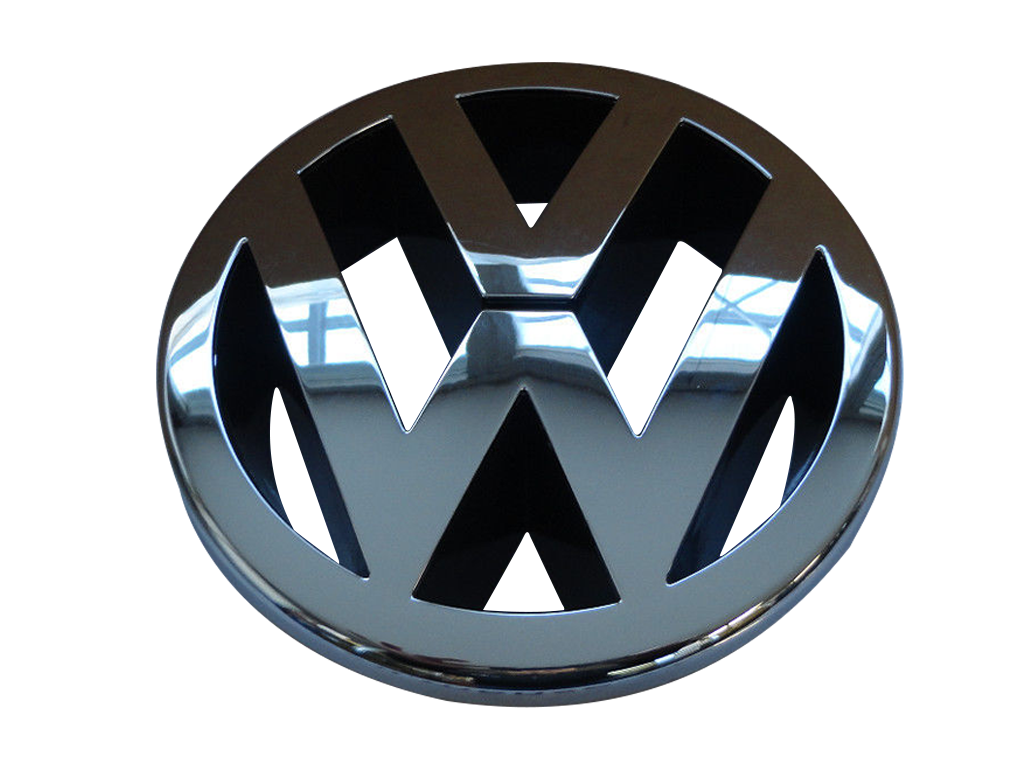 Schriftzug Emblem Kühlergrill Chrom VW  | 1T0853601A_FDY
